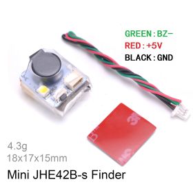 NEW Mini JHE42B-s Finder 5V Super Loud Buzzer Tracker 100dB With LED