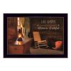 "Live Simply" By Lori Deiter, Printed Wall Art, Ready To Hang Framed Poster, Black Frame