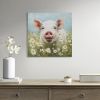 Pig Canvas Wall Art