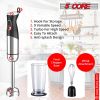 5Core 400W Immersion Hand Blender Multifunctional Electric 9 speed 2 accessories HB 1516