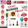 5Core 400W Immersion Hand Blender Multifunctional Electric 9 speed 2 accessories HB 1516