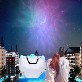 Starry Sky Projector Lamp Remote Control Graffiti Starry Sky (Option: Remote control-USB)