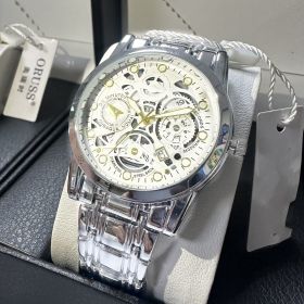 Quartz Fully Automatic Movement Hollow Luminous Waterproof Watch (Option: 10 Style)