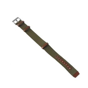 Men's Outdoor Nylon Canvas Strap (Option: Green-20mm)