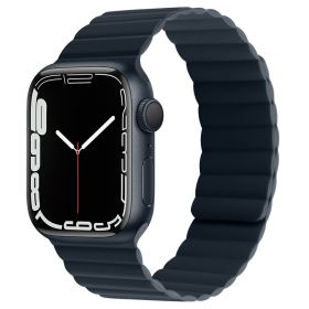 Double-sided Magnetic Absorption IWatch Strap (Option: Official midnight color-38or40or41mm)