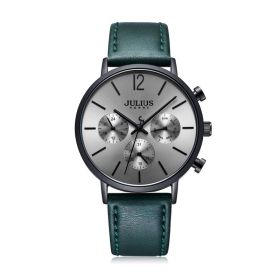 Multi Functional Quartz Waterproof Watch (Color: Green)