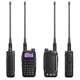 UV-16PLUSpro Walkie-talkie 10W High Power Outdoor Wireless (Option: Black-USB)