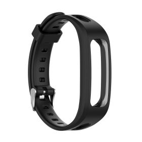 Silicone Strap Bracelet Basketball Version Anti-loss Sports Belt (Color: Black)