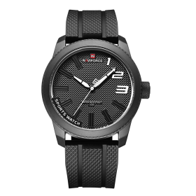 Fashion Junior High School Men's Quartz Watch (Color: Black)