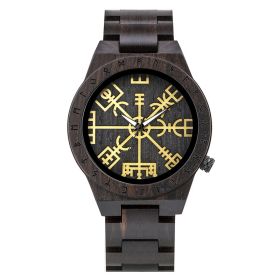 Leisure Ebony All Wood Watch (Option: GT0164A)