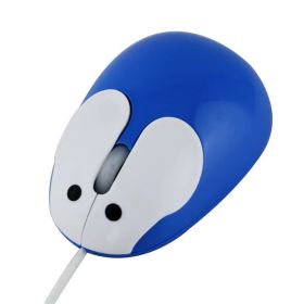 Animal Mouse Cute Rabbit Wired Photoelectric (Option: Blue Wired Rabbit Mouse)