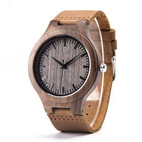 Wooden Watch In European And American Style (Option: A132)