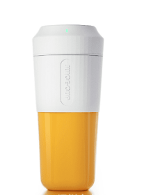 Portable Blender Juicer Household Fruit Mixer Cup Wireless Juicer Mini Cup Portable Blendjet (Color: Yellow)