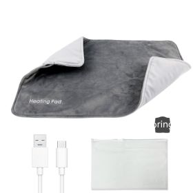 Graphene Intelligent Constant Temperature USB Heating Pad (Option: Dark Gray)