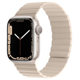 Double-sided Magnetic Absorption IWatch Strap (Option: Official starlight color-38or40or41mm)