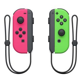 Wireless Switch Controller Joys Con Gamepad For Switch Control With Straps Dual Vibration Joysticks For Switch Joypad (Color: Pink green)