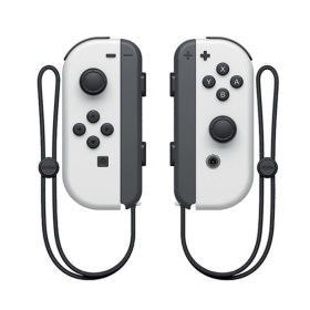 Wireless Switch Controller Joys Con Gamepad For Switch Control With Straps Dual Vibration Joysticks For Switch Joypad (Color: White)