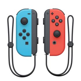 Wireless Switch Controller Joys Con Gamepad For Switch Control With Straps Dual Vibration Joysticks For Switch Joypad (Color: Blue Red)