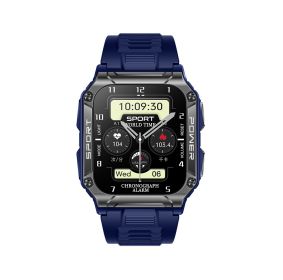 Smartwatch 1.95 Screen Bluetooth Talk Compass (Option: Dark Blue-usb)