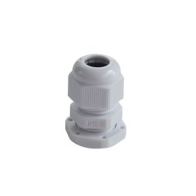 Plastic Cable Fixed Connector Waterproof Connector (Option: PG7 White)