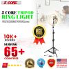 LED TIK Tok Ring Light with Tripod Stand Phone Holder Ringlight Stand for Makeup Tiktok Live Zoom Halo Light