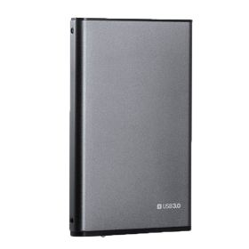 Mechanical SSD Notebook Hard Drive Box Aluminum Alloy (Color: Grey)