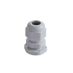 Plastic Cable Fixed Connector Waterproof Connector (Option: PG11 White)